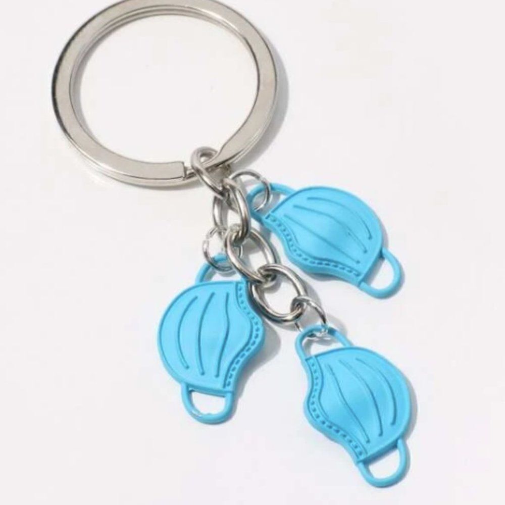 ✨Face Mask 😷 Charm Keychain 🔑 ✨